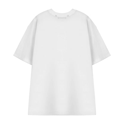 White - Back - Garfield Unisex Adult Collegiate Short-Sleeved T-Shirt