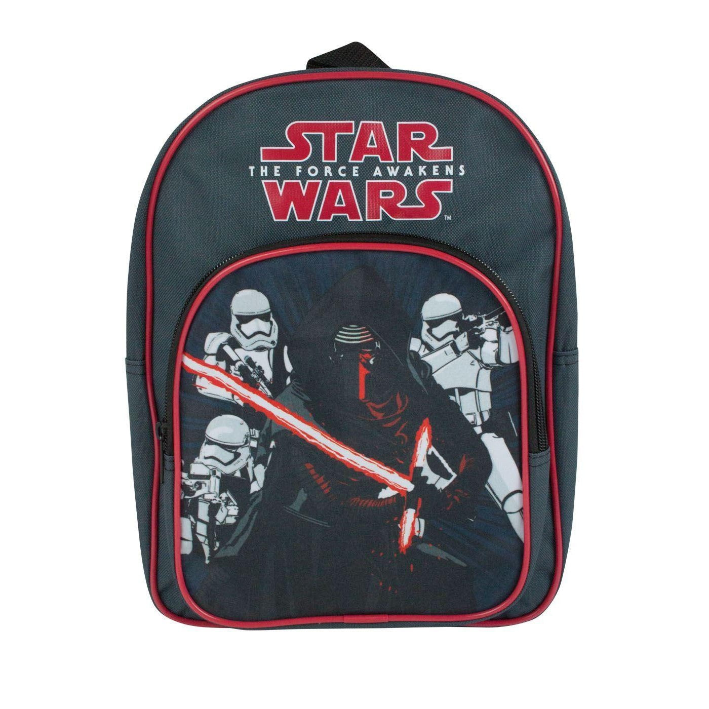 Grey - Front - Star Wars The Force Awakens Elite Squad Backpack