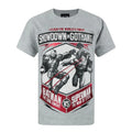 Grey - Front - Batman V Superman Boys Showdown T-Shirt