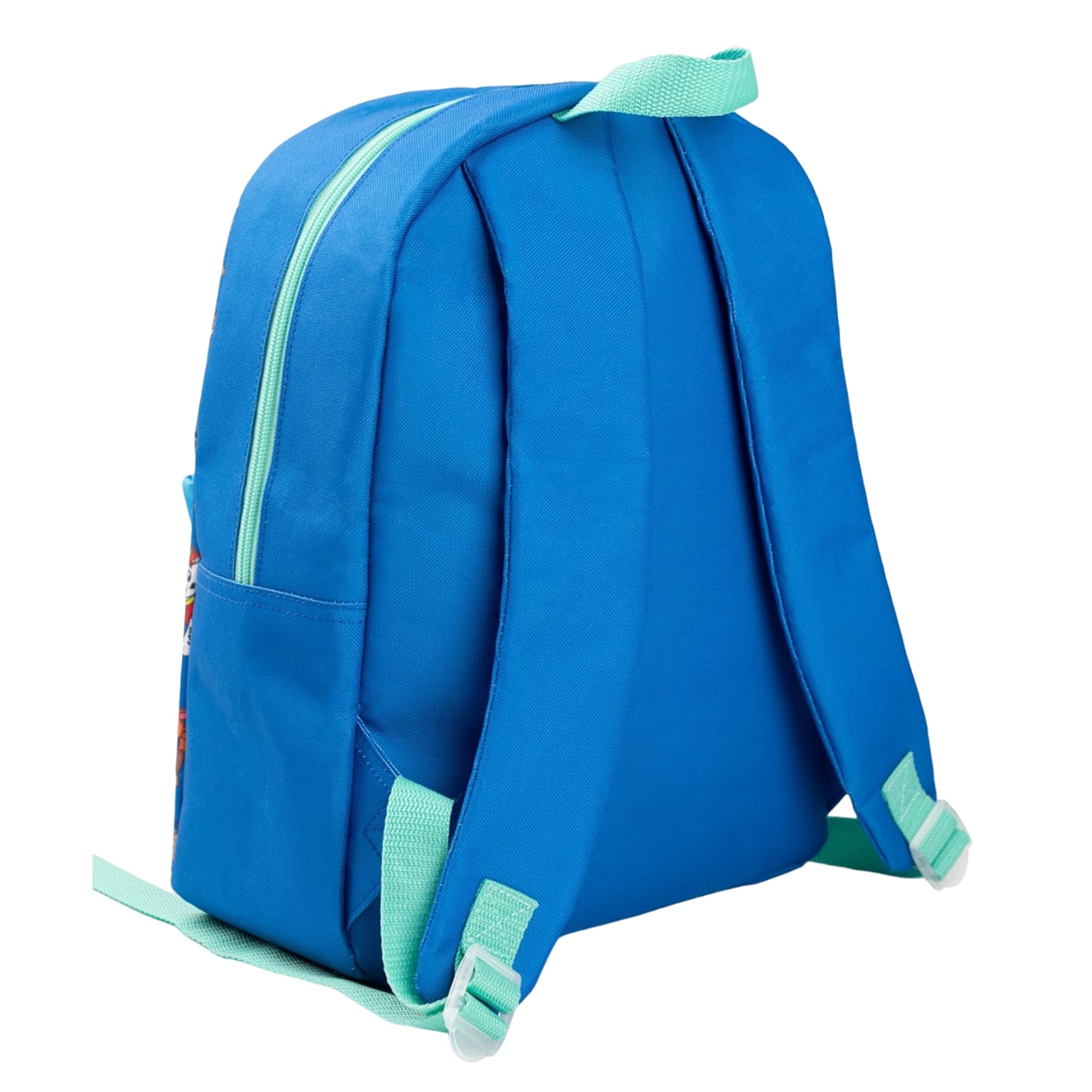 Blue - Back - Paw Patrol Characters Backpack Set