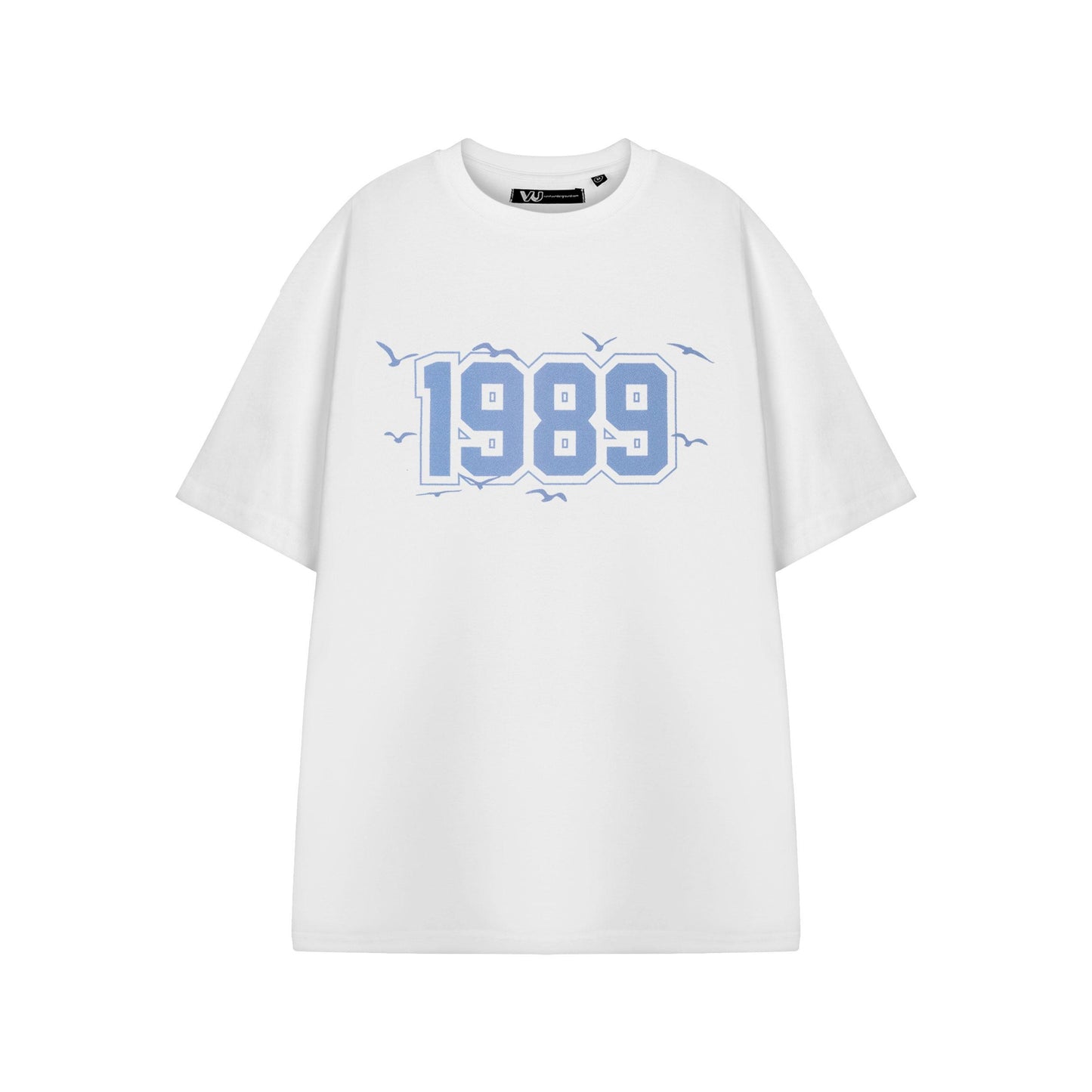 White - Front - Show Me The Merch Womens-Ladies 1989 Taylor Swift Short-Sleeved T-Shirt