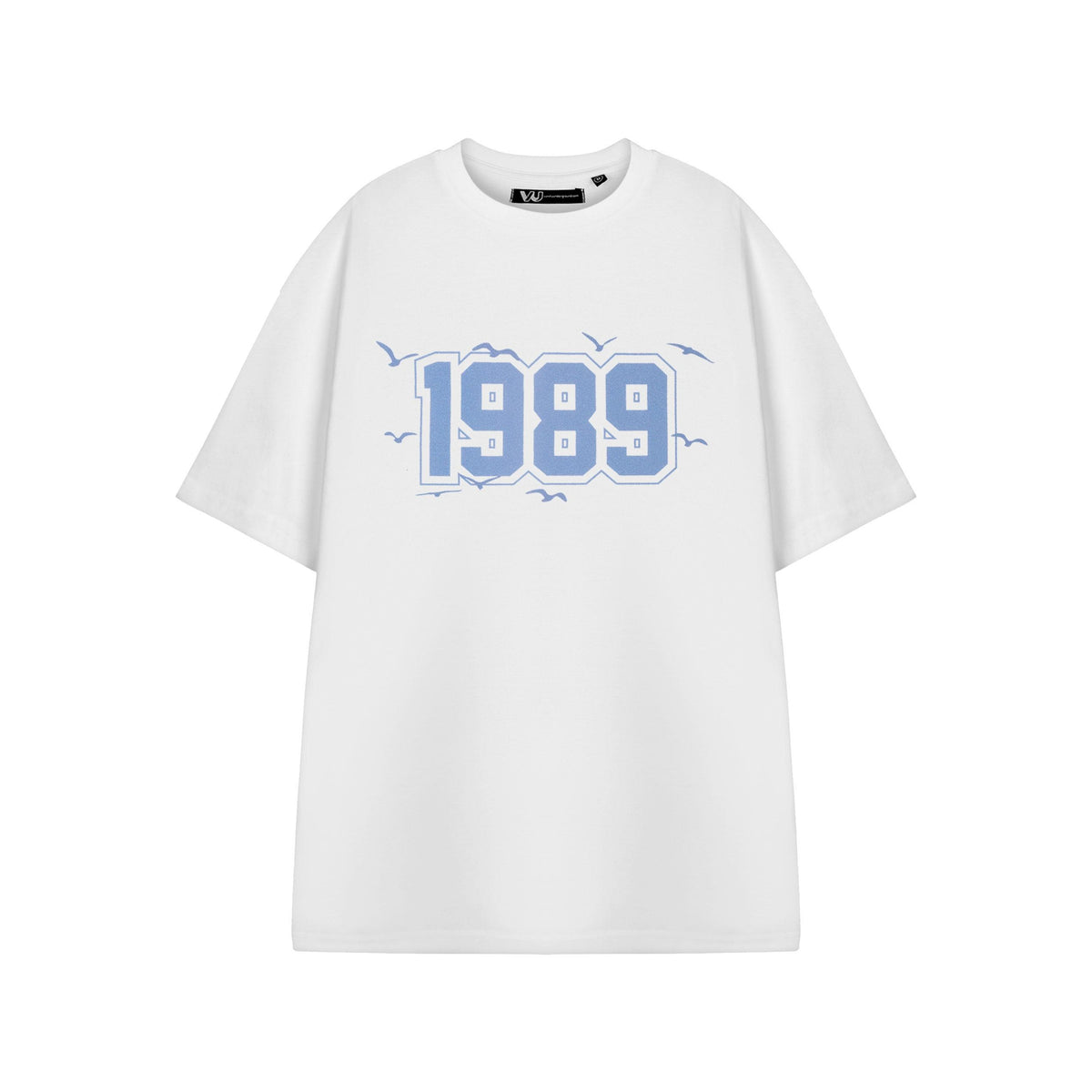 White - Front - Show Me The Merch Womens-Ladies 1989 Taylor Swift Short-Sleeved T-Shirt