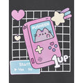 Charcoal - Lifestyle - Pusheen Womens-Ladies Gameboy Short-Sleeved T-Shirt