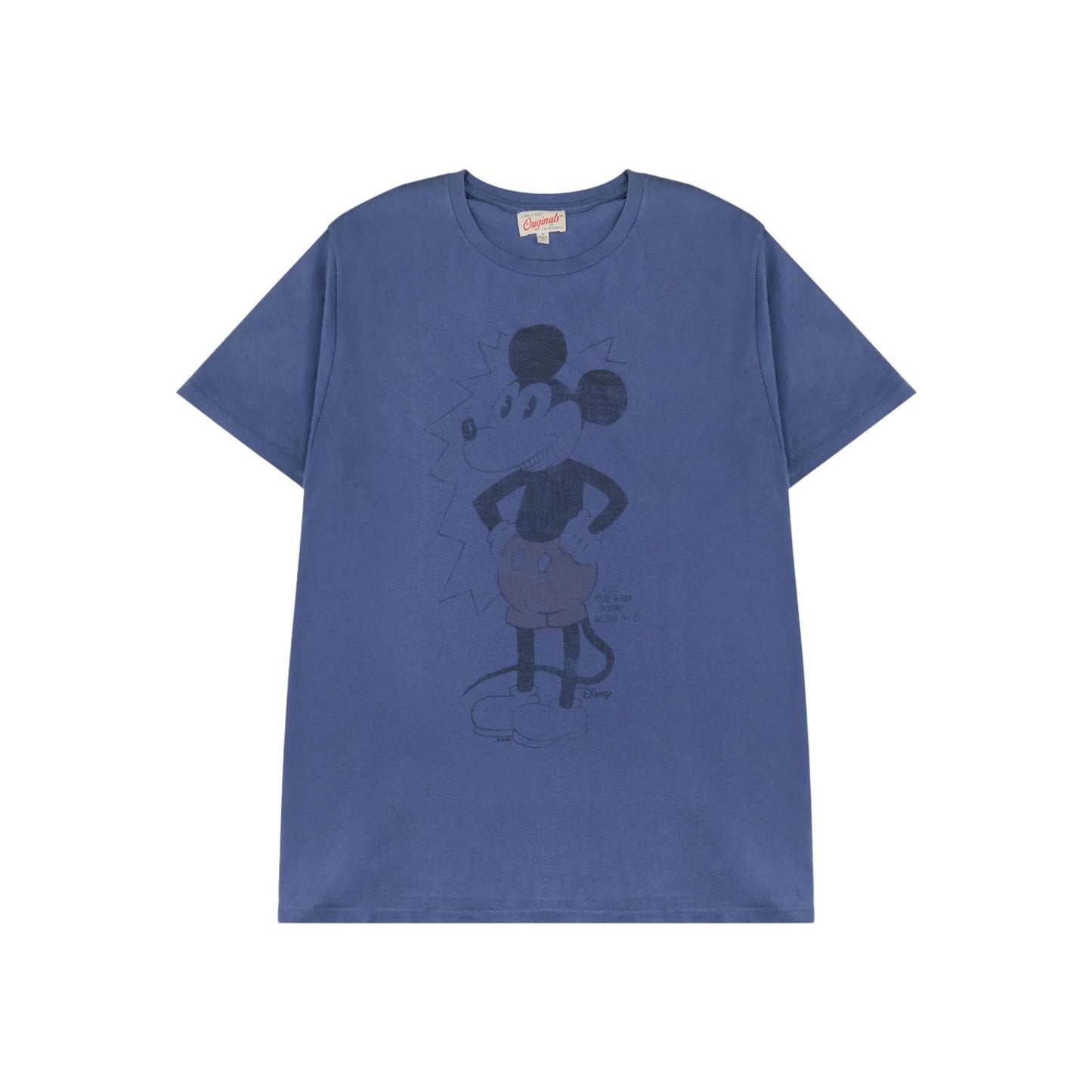 Black - Front - Mickey Mouse Unisex Adult Short-Sleeved T-Shirt
