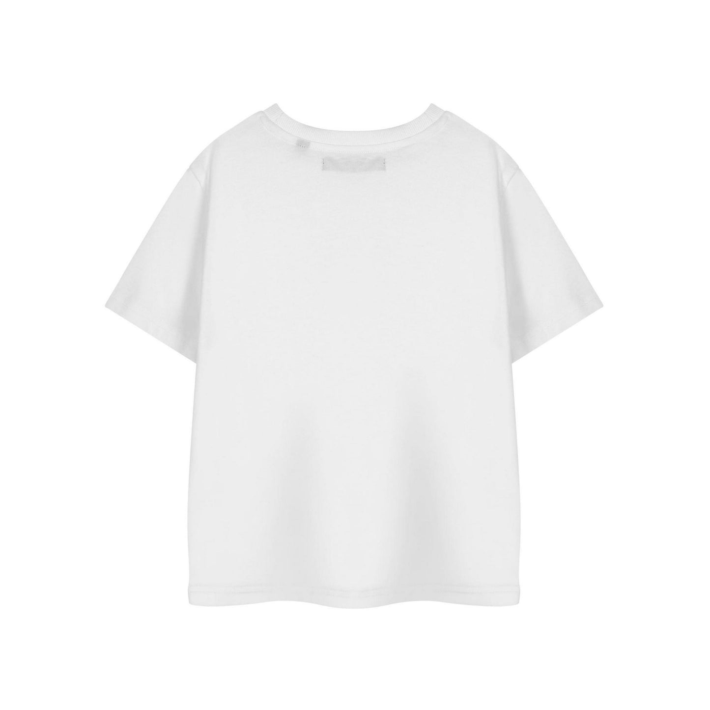 White - Back - NASA Childrens-Kids Classic Logo Short-Sleeved T-Shirt
