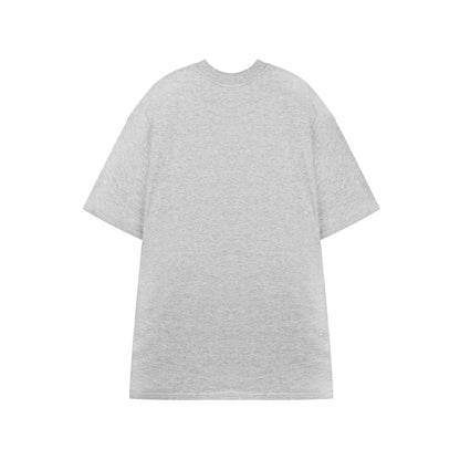 Grey Marl - Back - Snow White And The Seven Dwarfs Mens Current Mood T-Shirt