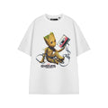 White - Front - Guardians Of The Galaxy Mens Groot Short-Sleeved T-Shirt