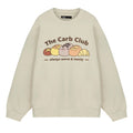 White - Front - Pusheen Womens-Ladies The Carb Club Sweatshirt
