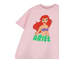 Pink - Side - The Little Mermaid Girls Ariel Short-Sleeved T-Shirt