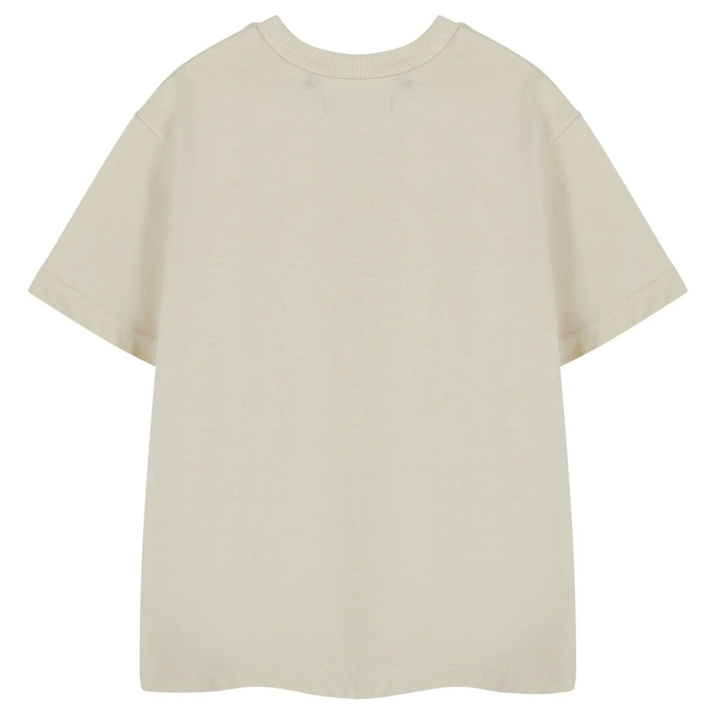 Oatmeal - Back - Beauty And The Beast Girls Belle Short-Sleeved T-Shirt