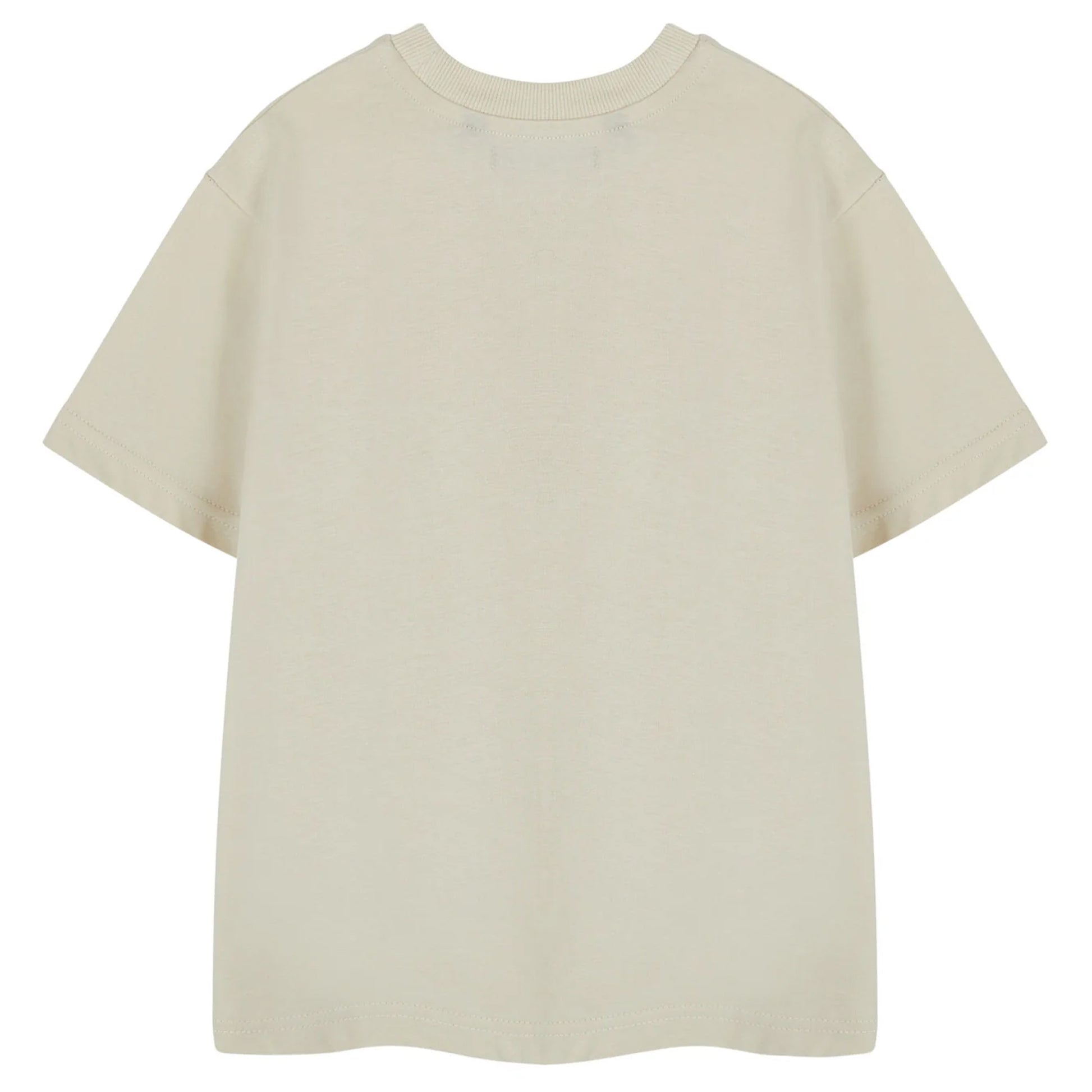 Oatmeal - Back - Beauty And The Beast Girls Belle Short-Sleeved T-Shirt