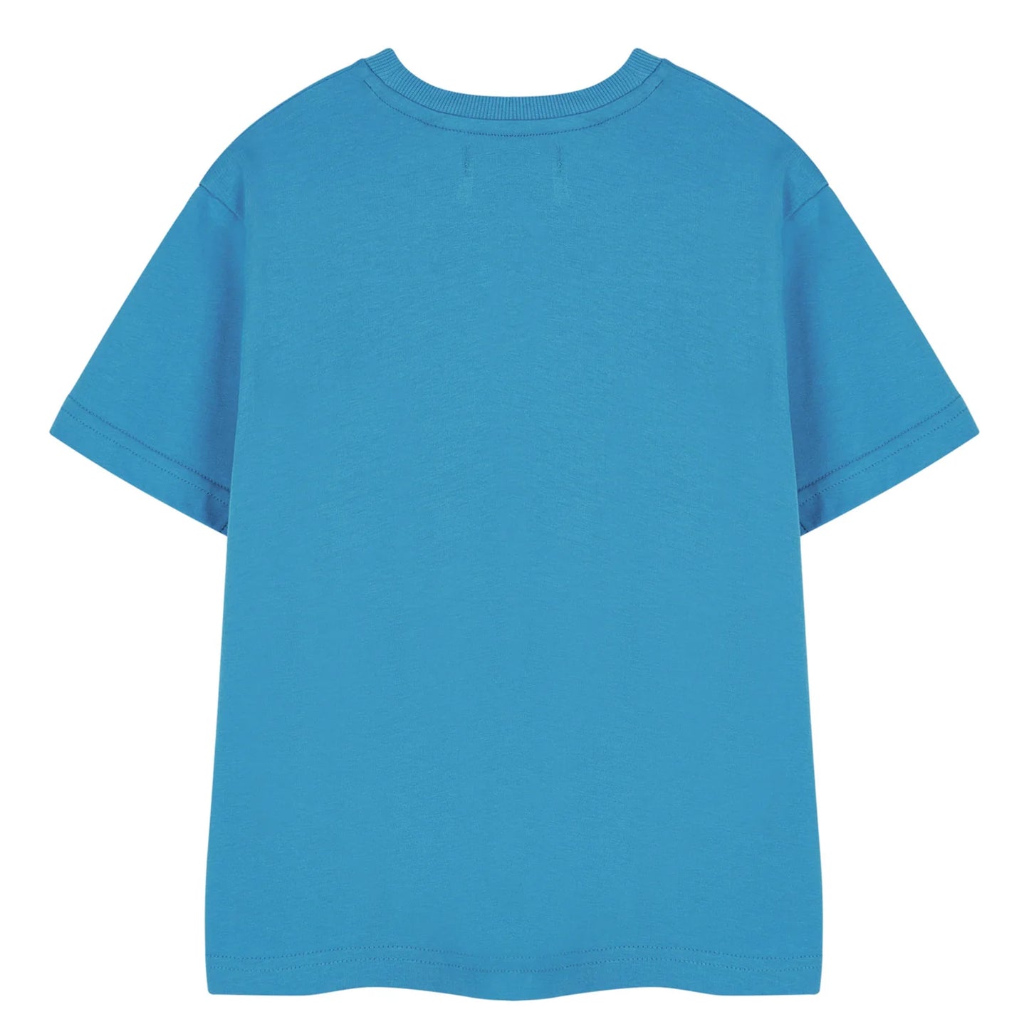 Blue - Back - Captain America Childrens-Kids Short-Sleeved T-Shirt