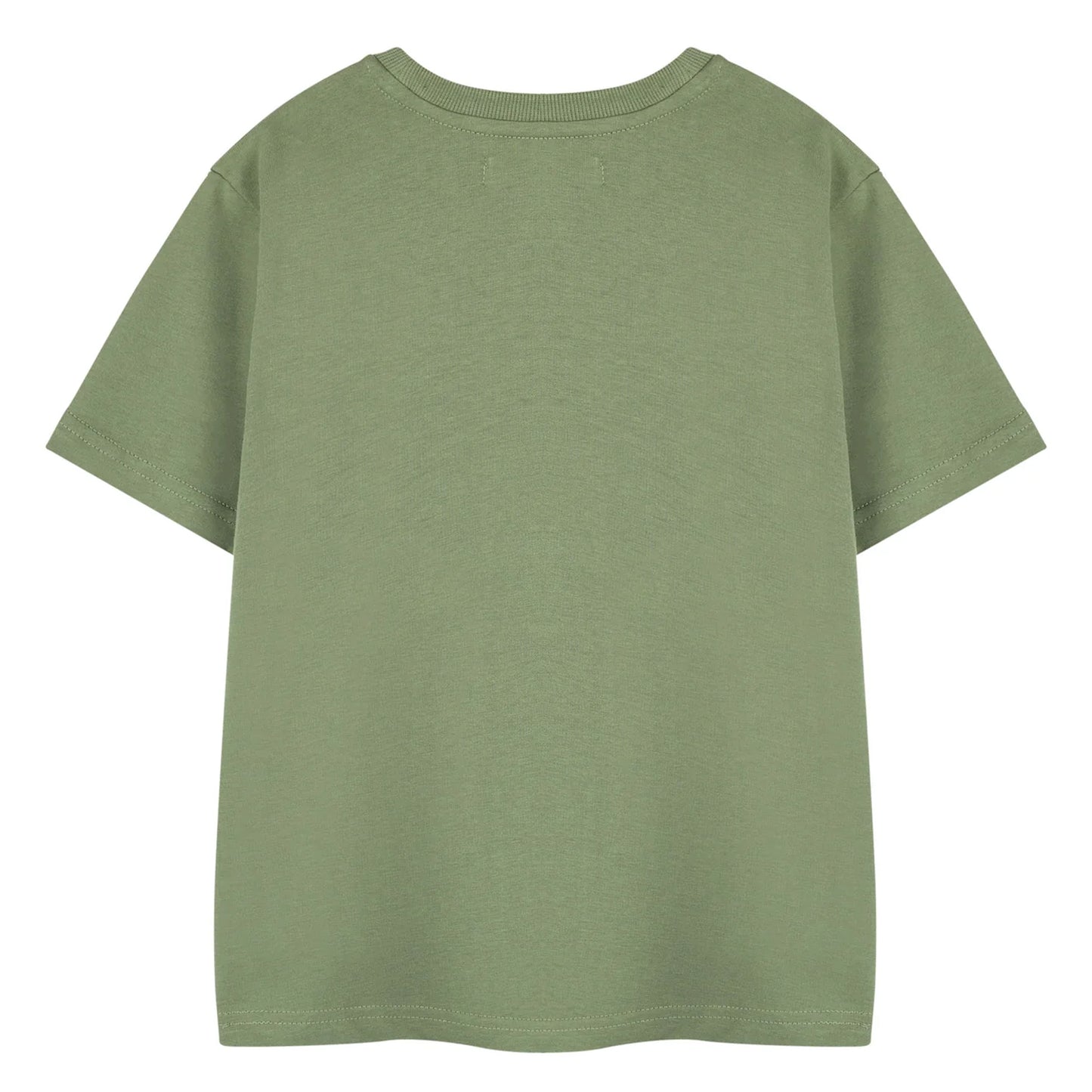 Khaki Green - Back - Teenage Mutant Ninja Turtles Boys Cowabunga T-Shirt