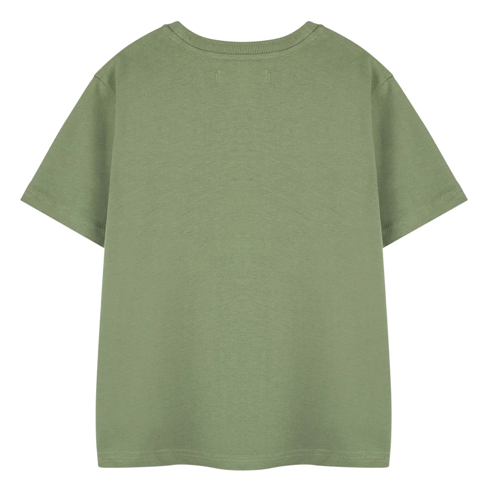 Khaki Green - Back - Teenage Mutant Ninja Turtles Boys Cowabunga T-Shirt