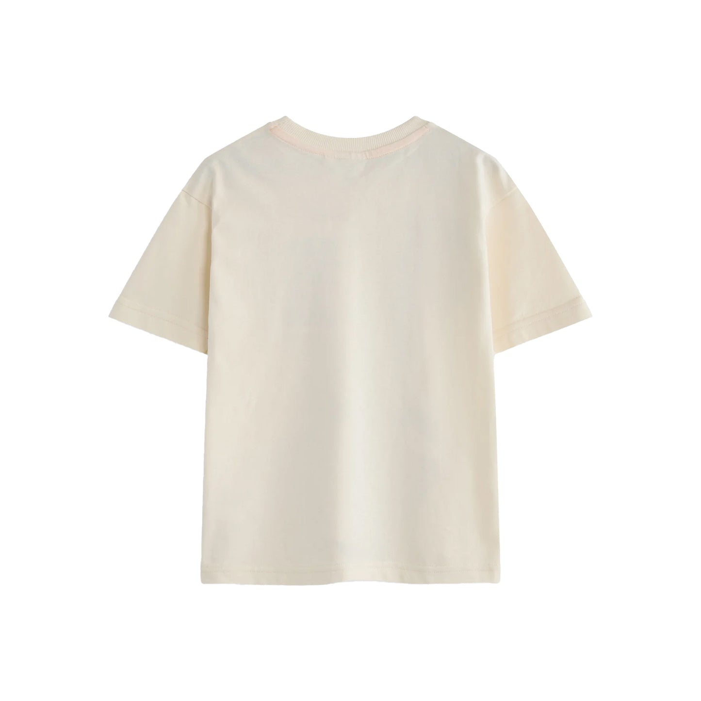 Beige - Back - The Snail & The Whale Childrens-Kids Short-Sleeved T-Shirt