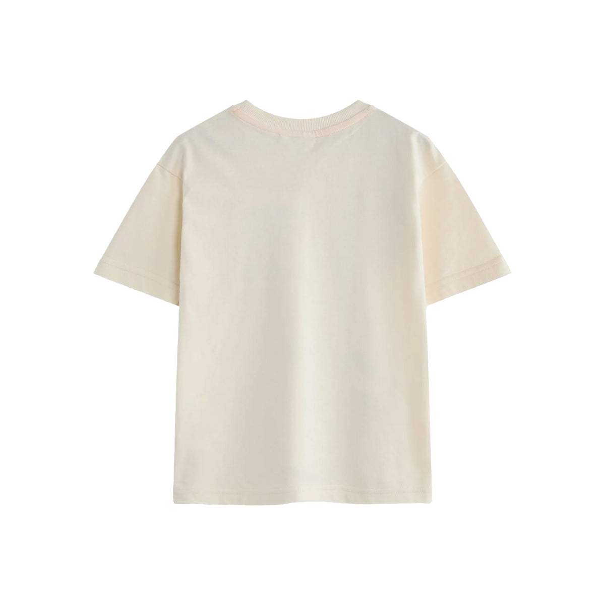 Beige - Back - The Snail & The Whale Childrens-Kids Short-Sleeved T-Shirt