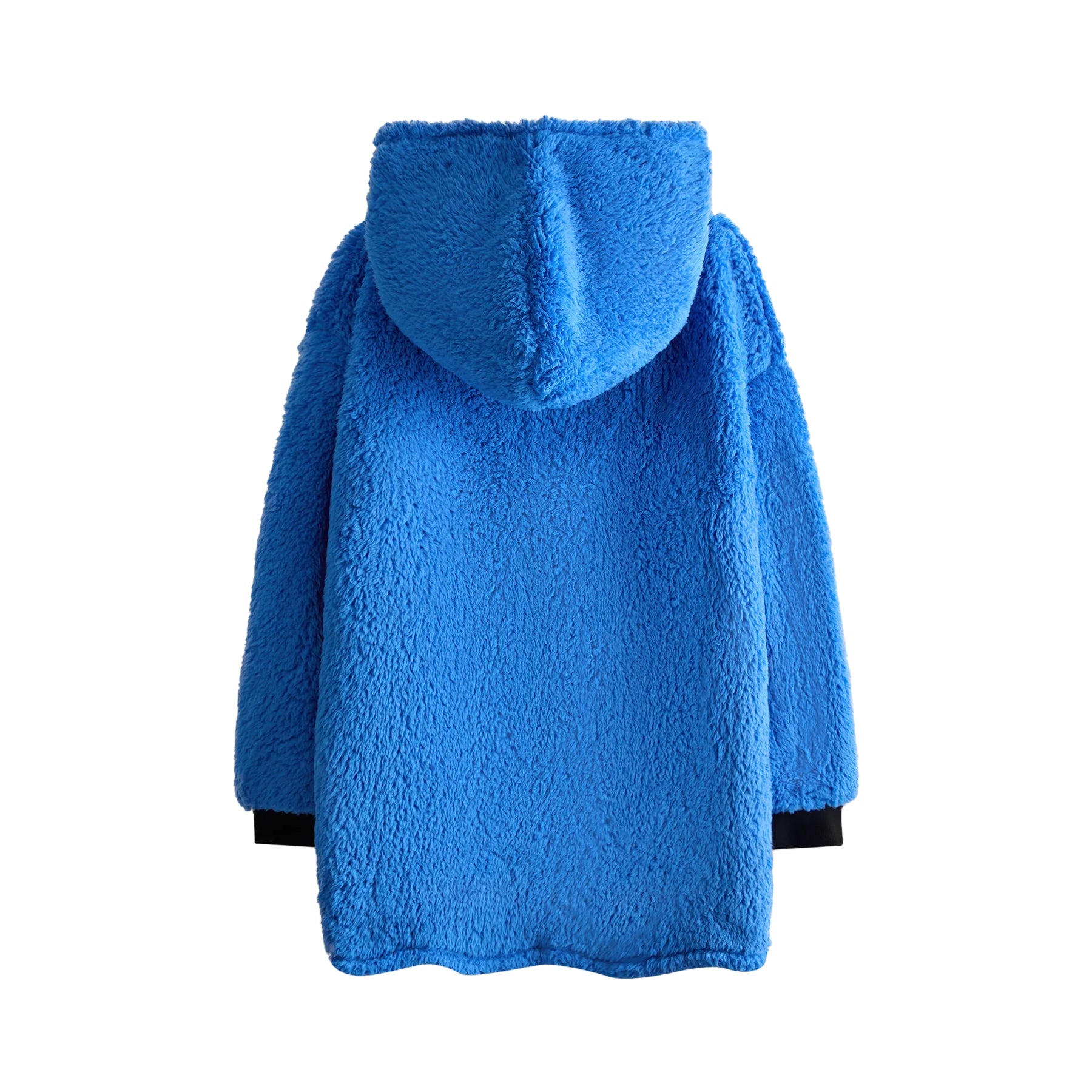 Blue - Back - Poppy Playtime Boys Character Blanket Hoodie