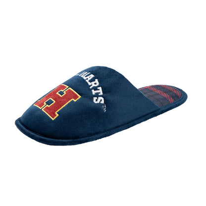 Blue - Side - Harry Potter Mens Hogwarts Mule Slippers