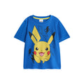 Blue - Back - Pokemon Boys Pikachu Short Pyjama Set