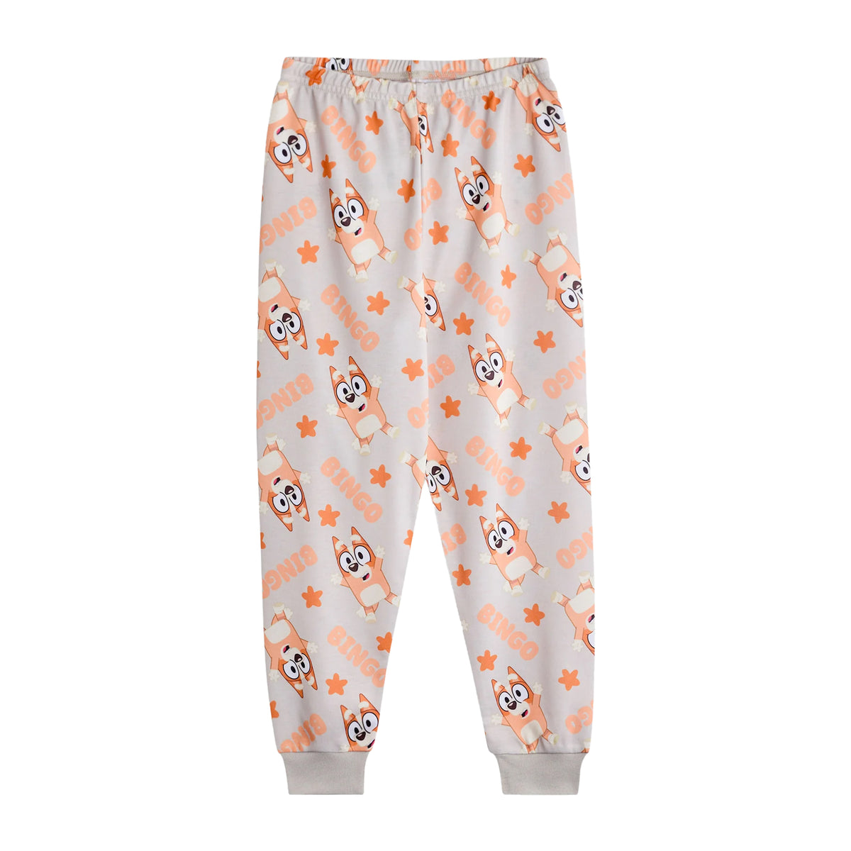 Multicoloured - Side - Bluey Childrens-Kids Characters Long Pyjama Set (Pack of 2)