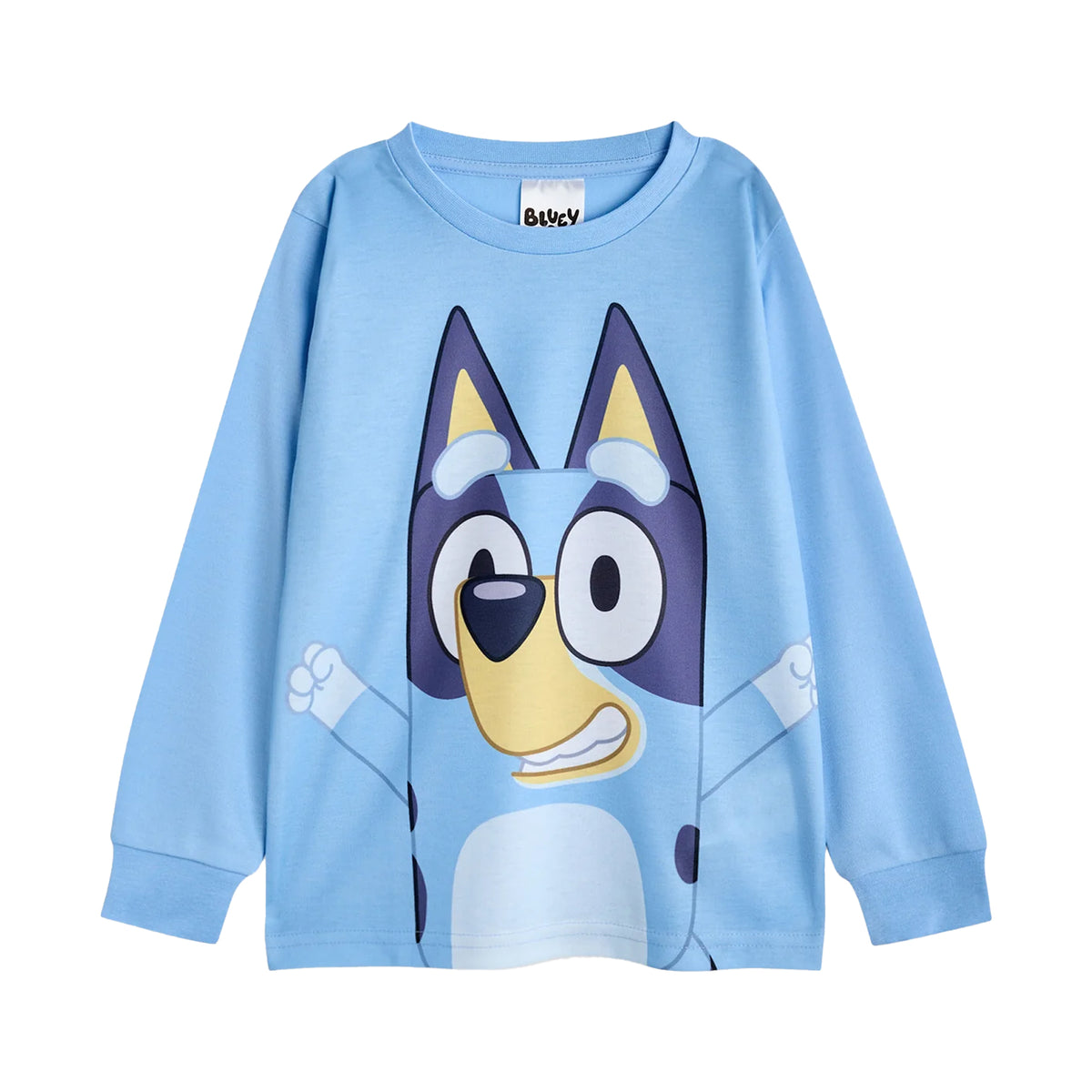 Multicoloured - Lifestyle - Bluey Childrens-Kids Characters Long Pyjama Set (Pack of 2)