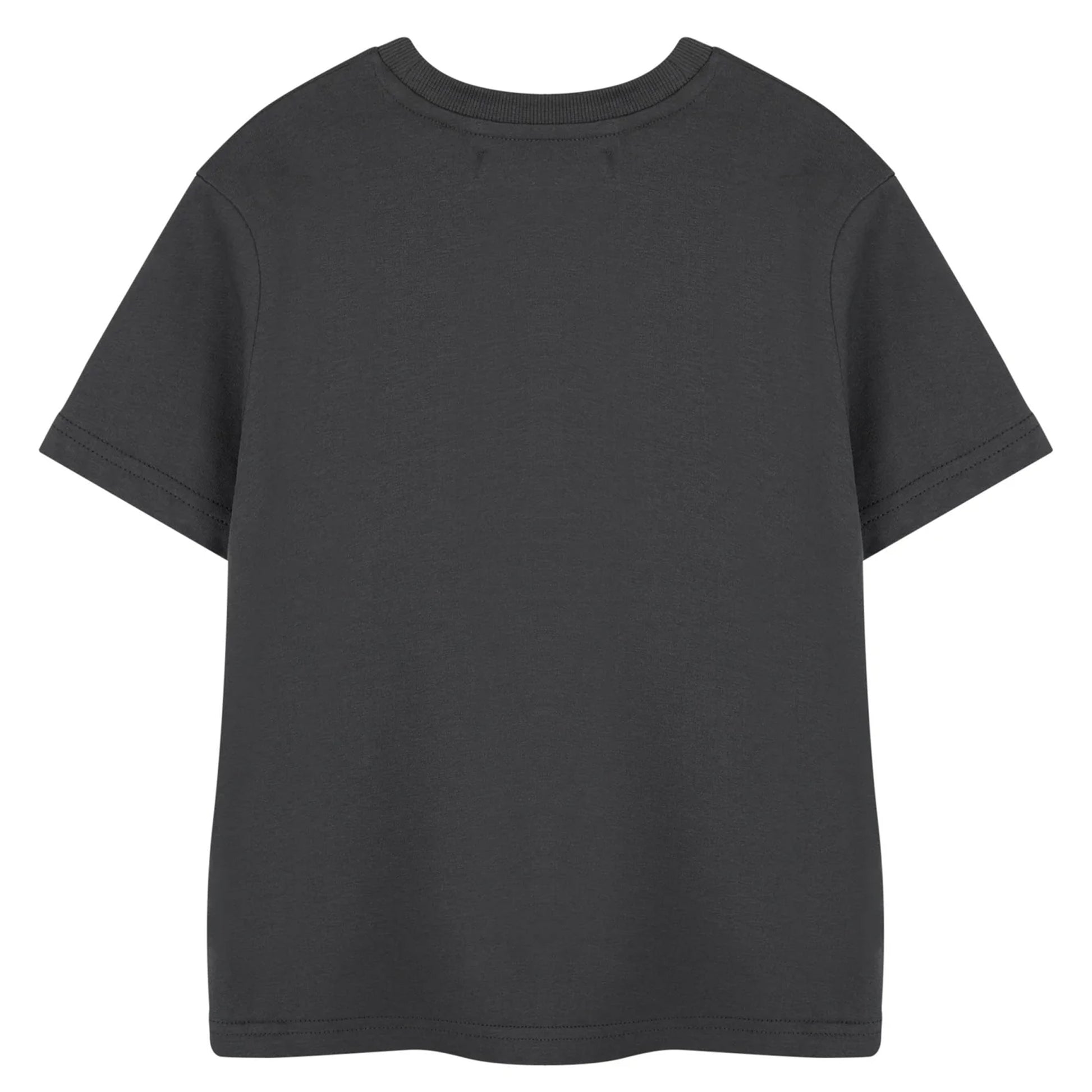Charcoal - Back - Sonic The Hedgehog Boys Watercolour Short-Sleeved T-Shirt