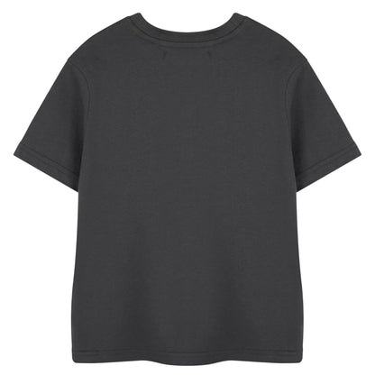 Charcoal - Back - Sonic The Hedgehog Boys Watercolour Short-Sleeved T-Shirt
