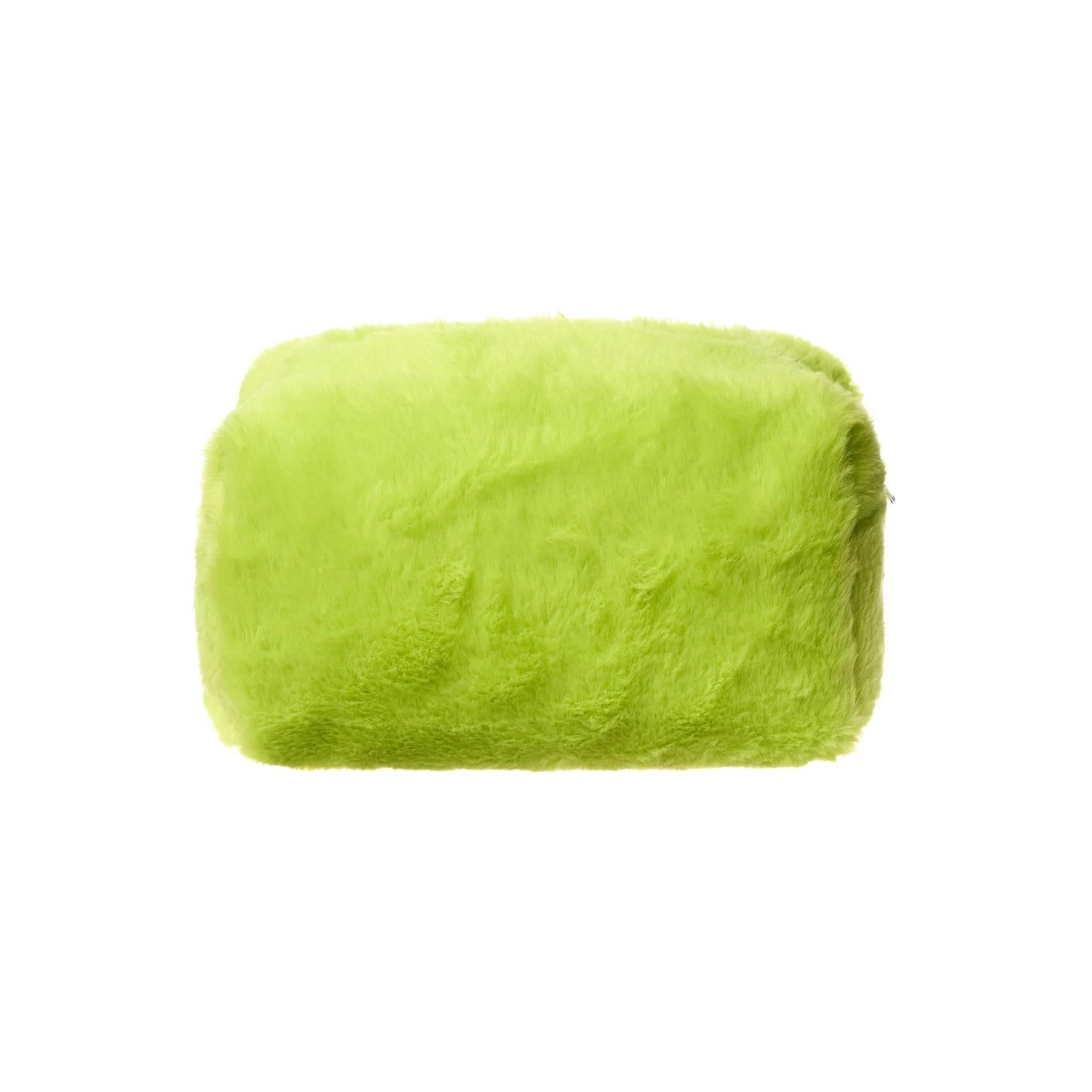 Green - Back - The Grinch Character Cosmetic Bag