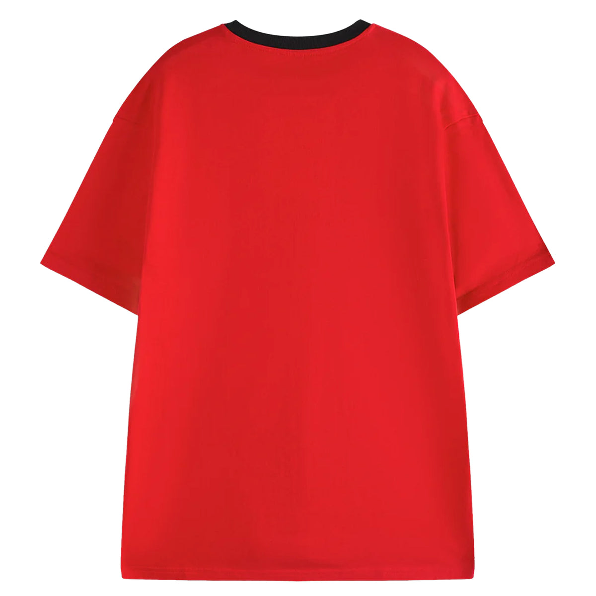 Red - Back - Star Trek Mens Uniform Short-Sleeved T-Shirt
