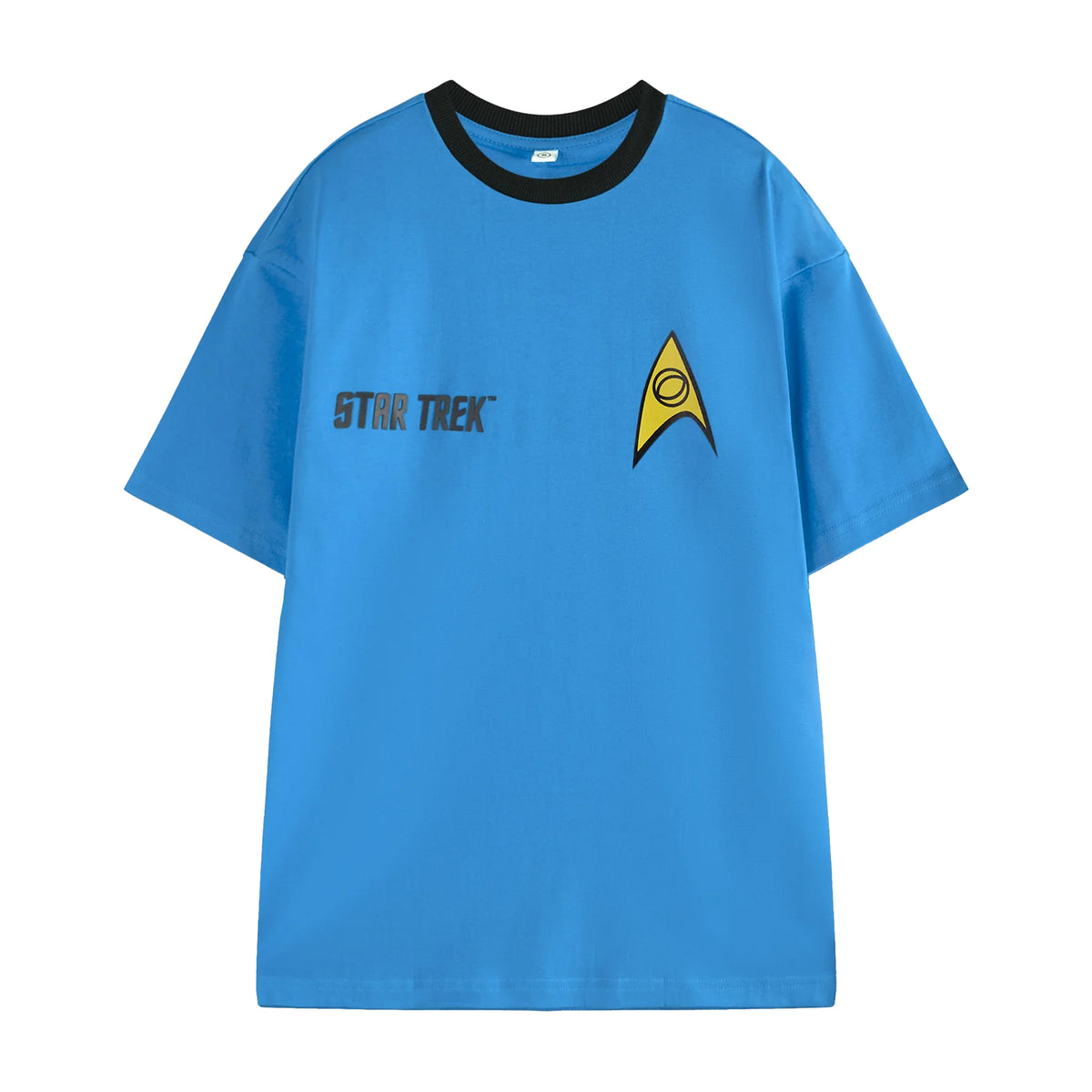 Blue - Front - Star Trek Mens Uniform Short-Sleeved T-Shirt