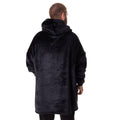 Black-Red-White - Back - Ghostbusters Mens Logo Blanket Hoodie