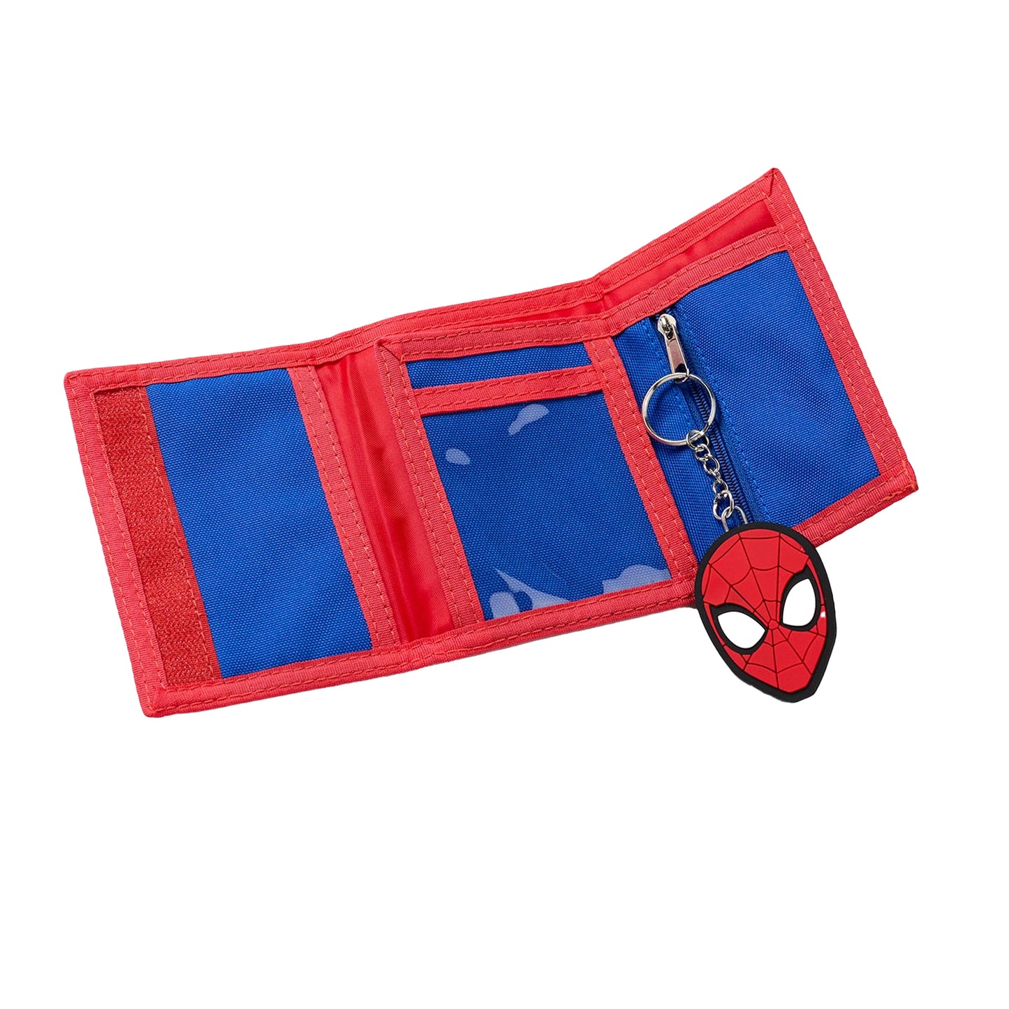 Multicoloured - Pack Shot - Spider-Man Thwip Touch Fastening Wallet Set