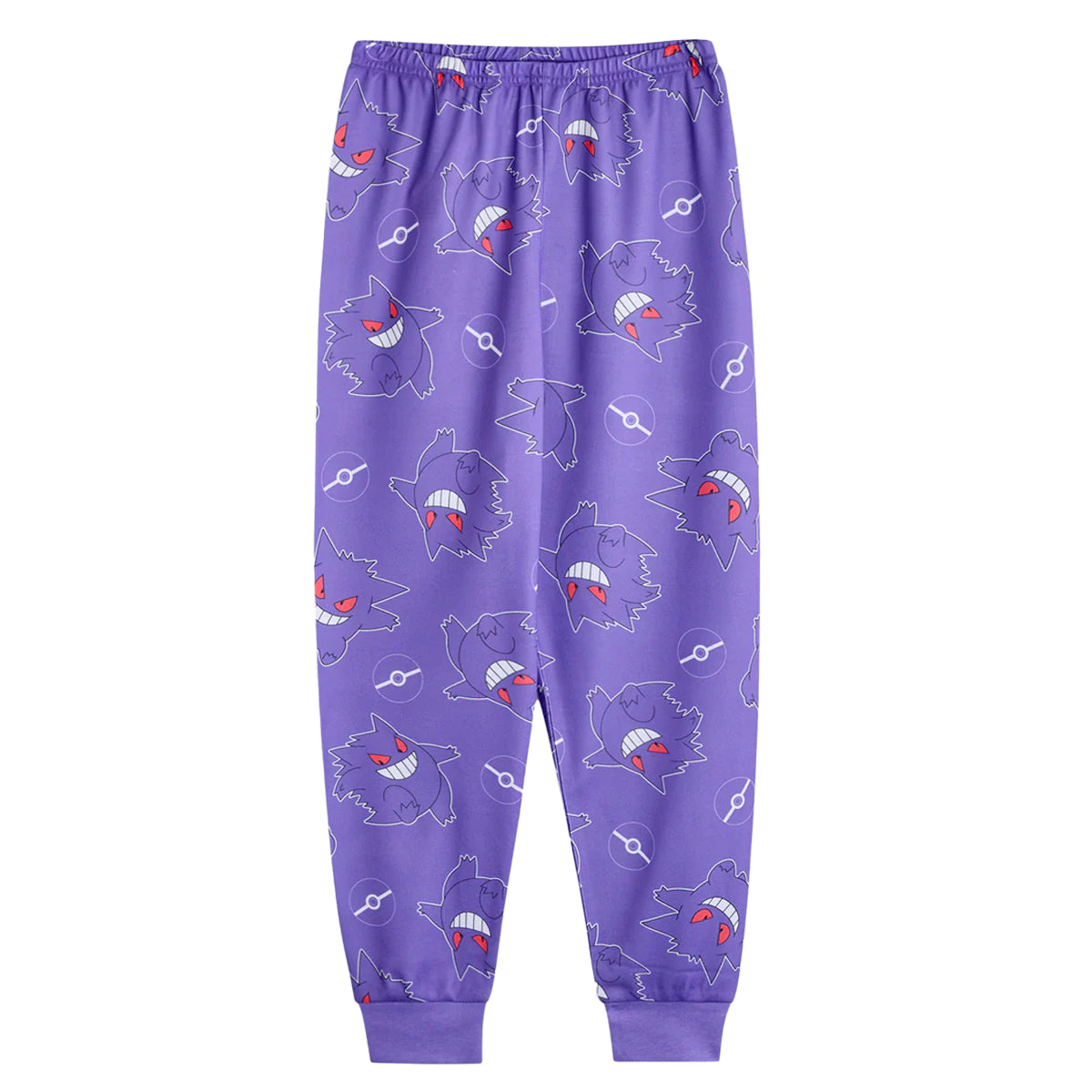 Multicoloured - Side - Pokemon Boys Characters Short-Sleeved Long Pyjama Set (Pack of 3)