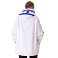 White - Back - Star Wars Unisex Adult R2-D2 Blanket Hoodie