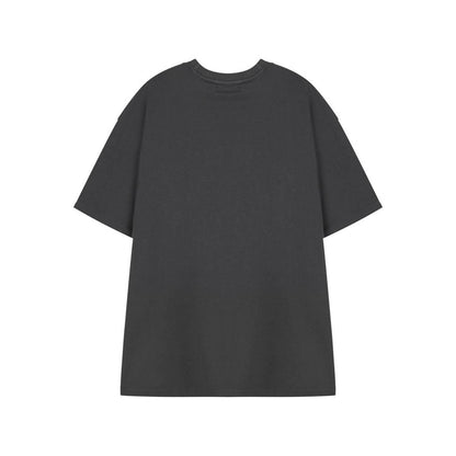Grey - Back - Hello Kitty Womens-Ladies World Tour Short-Sleeved T-Shirt