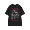 Black - Front - Slayer Mens Eagle Short-Sleeved T-Shirt
