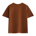 Brown - Back - The Gruffalo Childrens-Kids Big Face Short-Sleeved T-Shirt