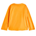 Orange - Back - Garfield Childrens-Kids Big Face Long Pyjama Set