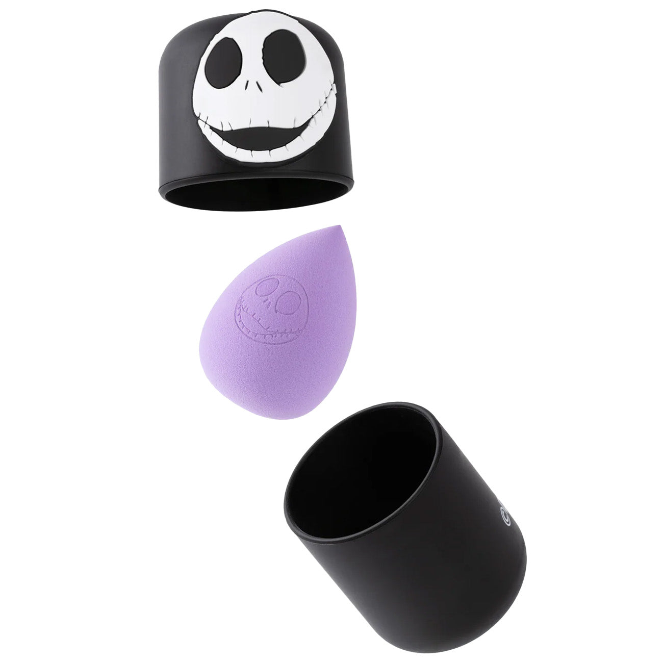 Purple - Side - The Nightmare Before Christmas Jack Skellington Make-Up Sponge (Pack of 2)