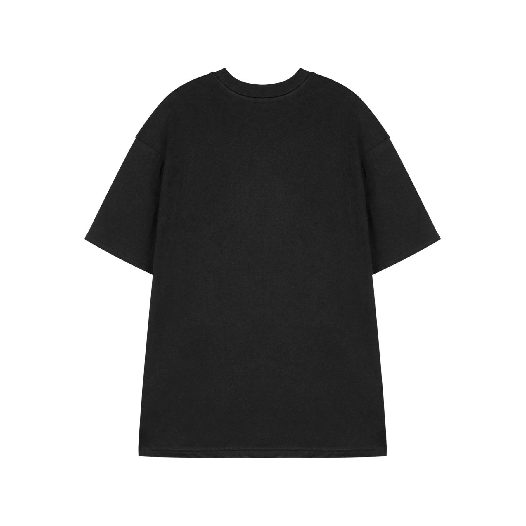 Black - Back - Red Hot Chilli Peppers Unisex Adult Logo Short-Sleeved T-Shirt