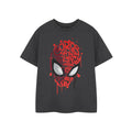 Charcoal - Front - Marvel Comics Boys Friendly Neighbourhood Spider-Man Short-Sleeved T-Shirt