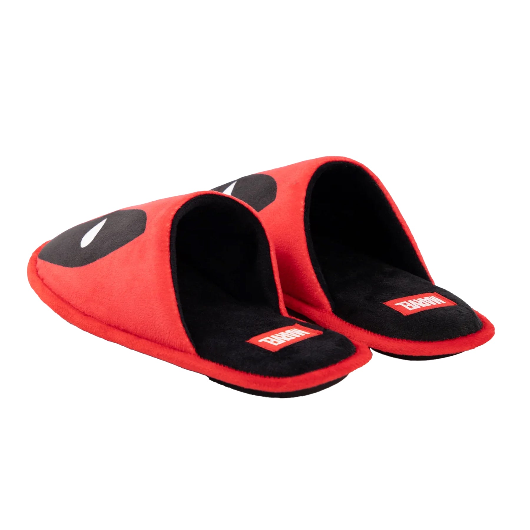 Red-Black - Back - Deadpool Mens Mule Slippers