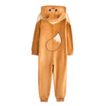Brown - Back - Pokemon Girls Eevee Bodysuit