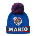 Blue-Red - Side - Super Mario Boys Beanie & Gloves Set