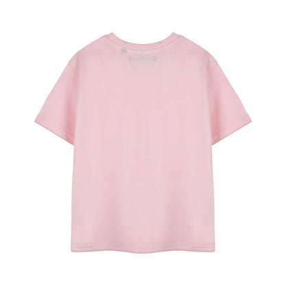 Pink - Back - Disney Girls Minnie Mouse Pose Short-Sleeved T-Shirt