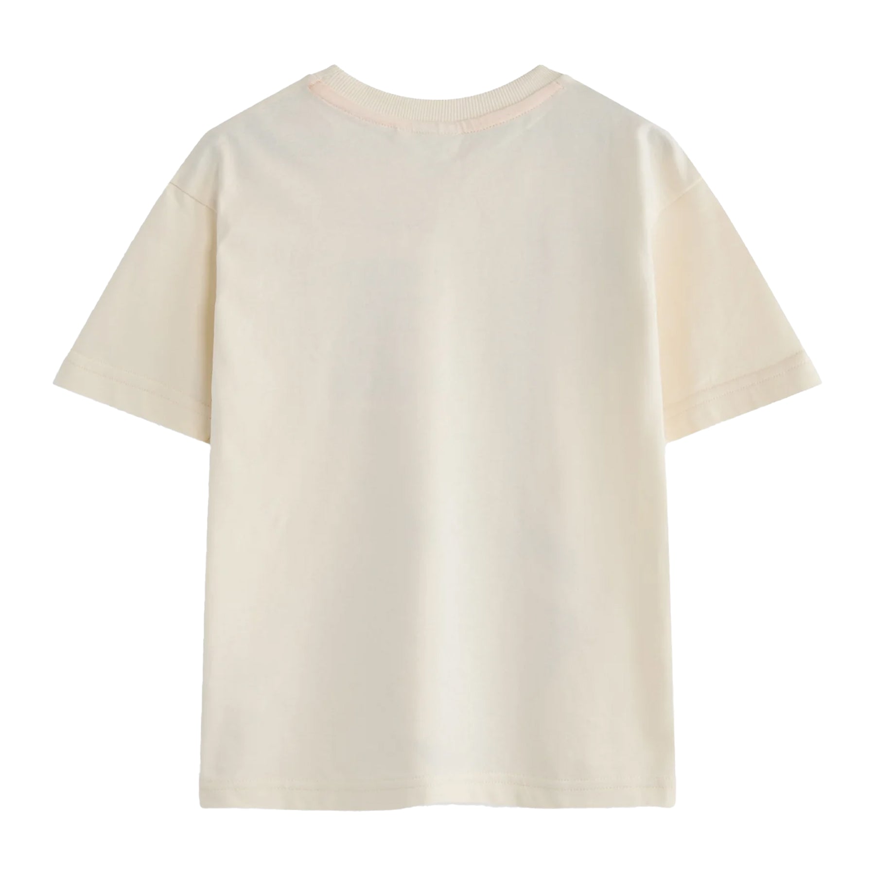 Beige - Back - Superworm Childrens-Kids Hip Hip Hooray Short-Sleeved T-Shirt