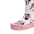 Pink - Side - Disney Girls Minnie Mouse & Daisy Wellington Boots