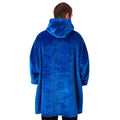 Blue - Back - England FA Mens Logo Blanket Hoodie