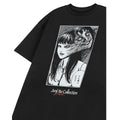 Black - Side - Junji-Ito Unisex Adult Tomie Short-Sleeved T-Shirt