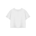 White - Back - Disney Womens-Ladies True Original Mickey & Minnie Mouse Short-Sleeved Crop T-Shirt